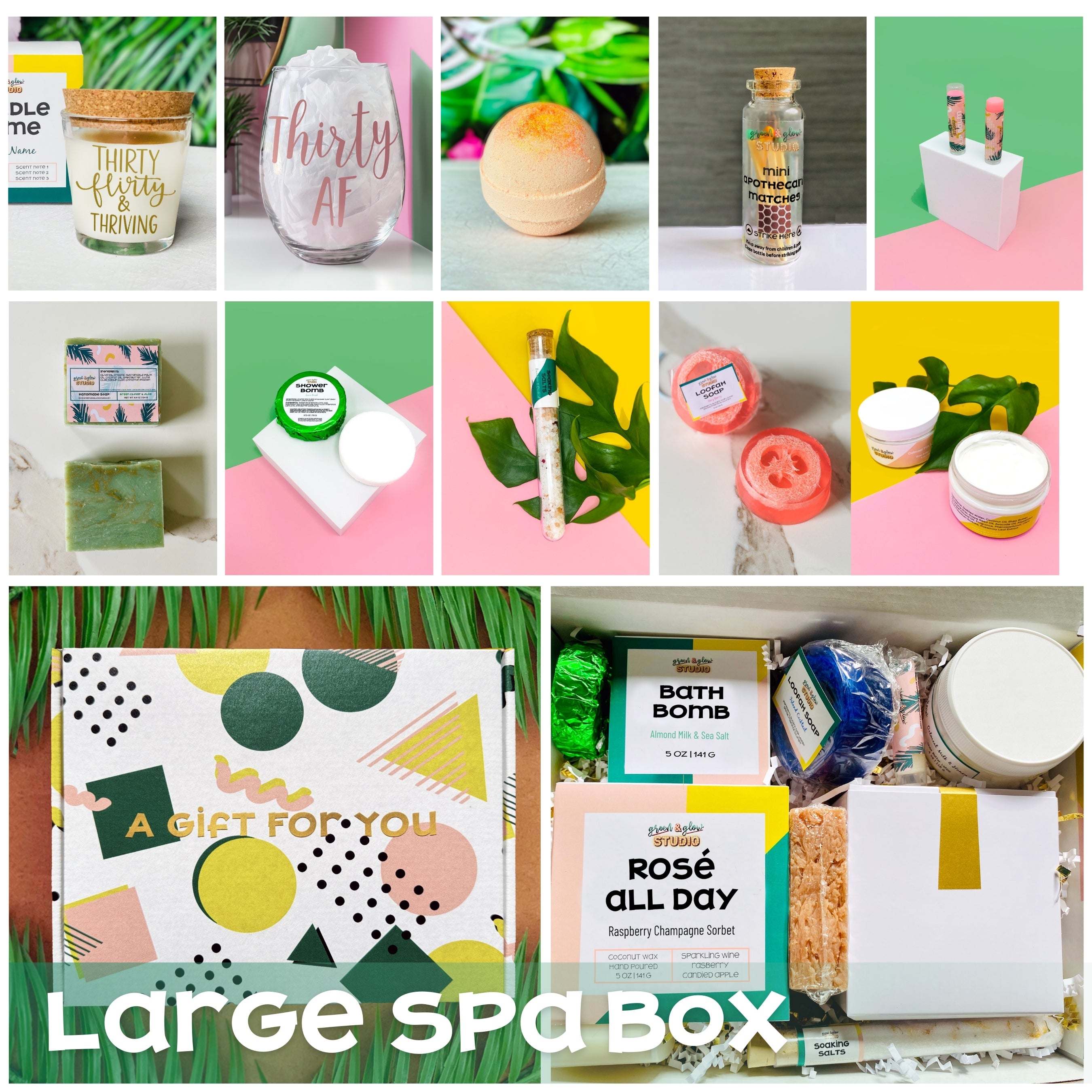 30 Flirty and Thriving Large Spa Gift Box